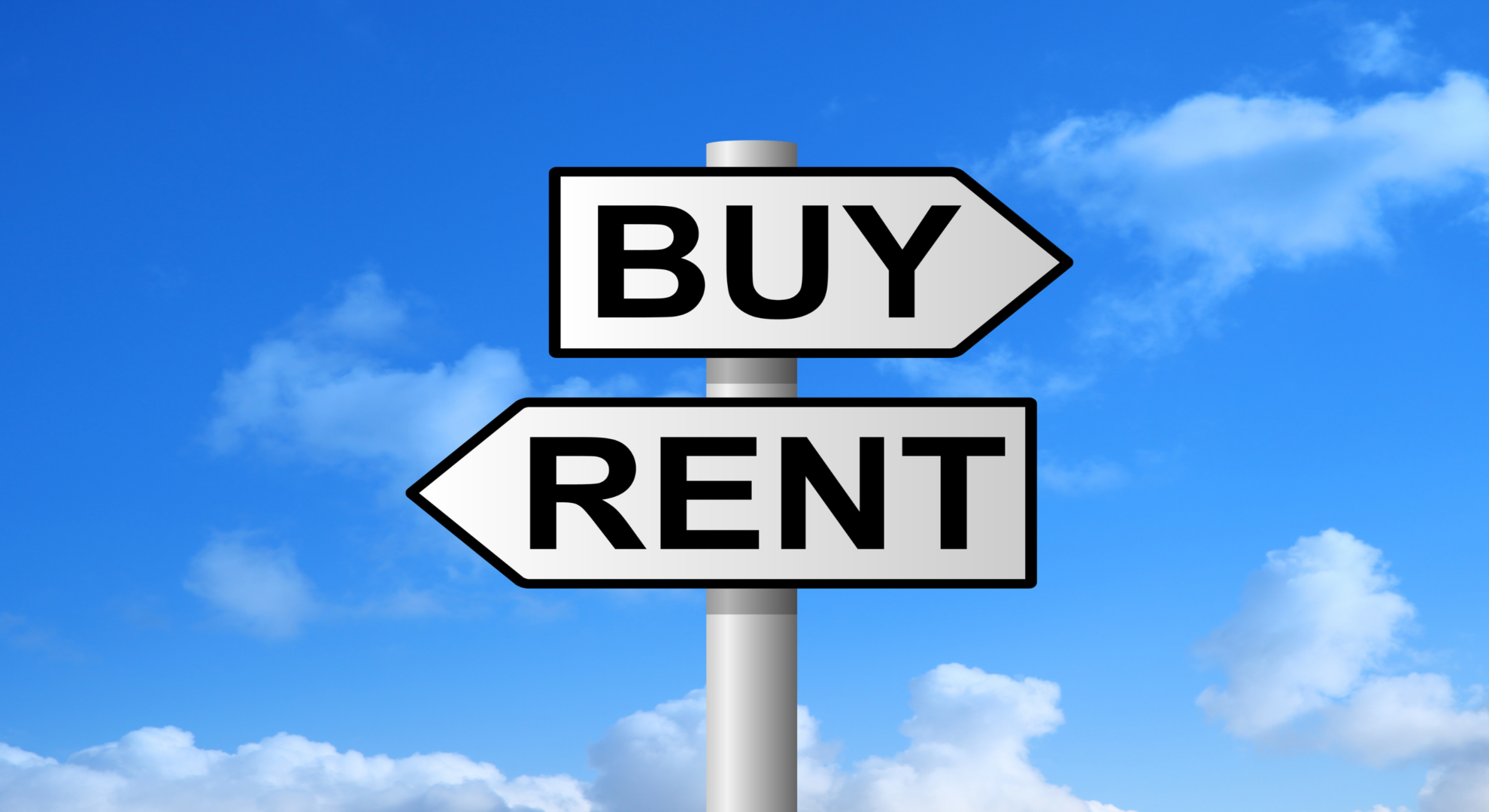 TWO REASONS TO BUY VS. RENT